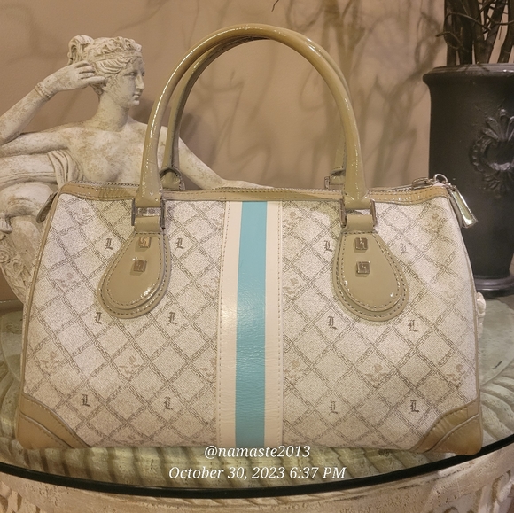 L.A.M.B. by Gwen Stefani Shadow Speedy Satchel Luxury Designer Handbag #610 - Picture 7 of 17